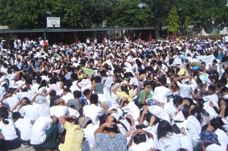 EARTHQUAKE DRILL